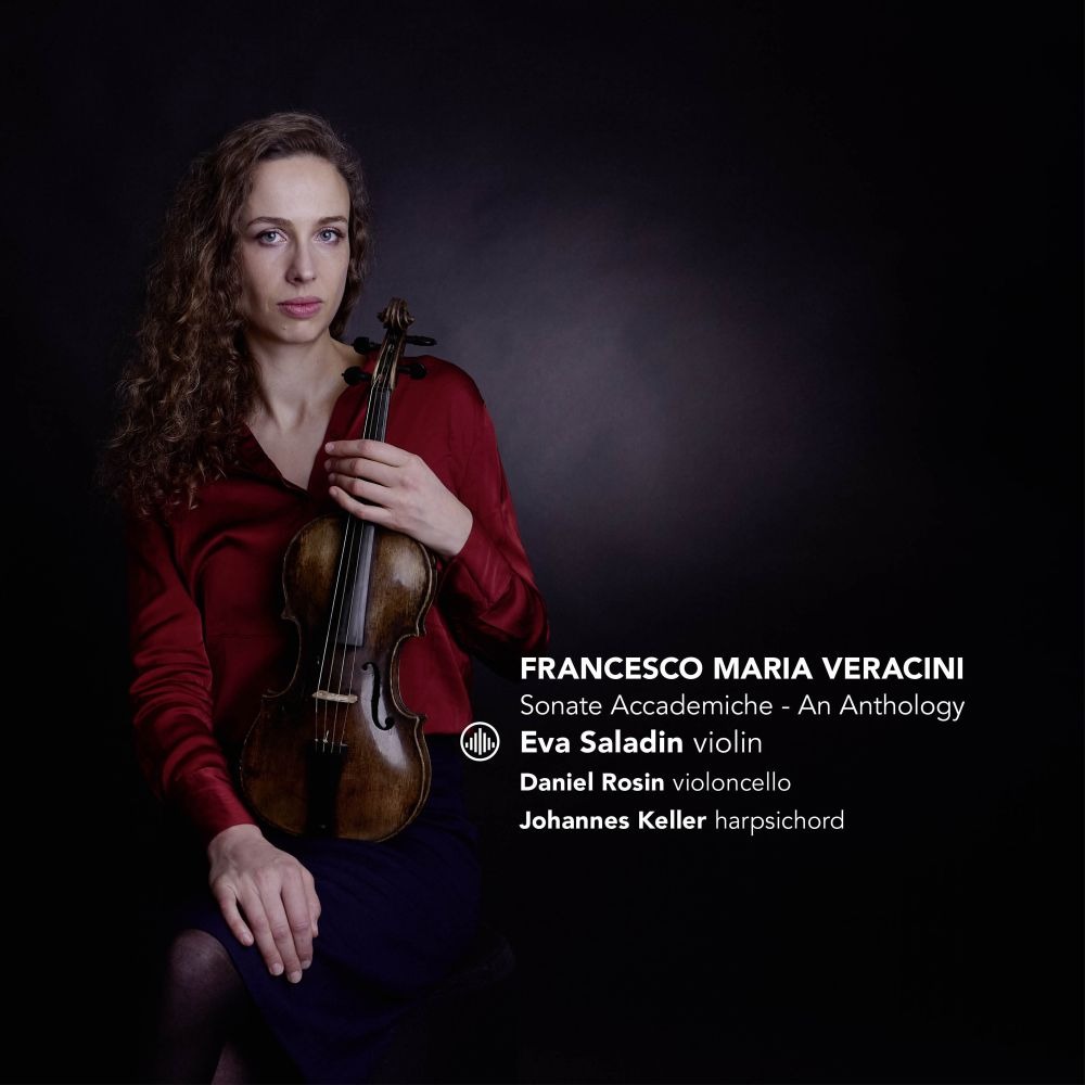 Cover for Eva Saladin &amp; Daniel Rosin &amp; Johannes Keller · Francesco Maria Veracini: Sonate Accademiche - An Anthology (CD) (2025)
