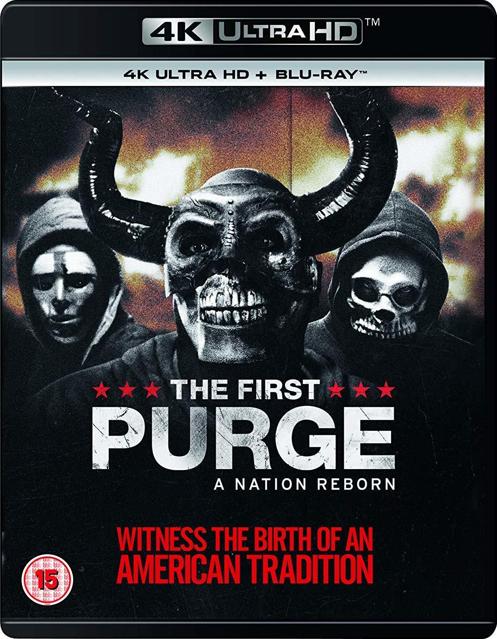 Cover for The First Purge (4K Ultra HD) (2018)