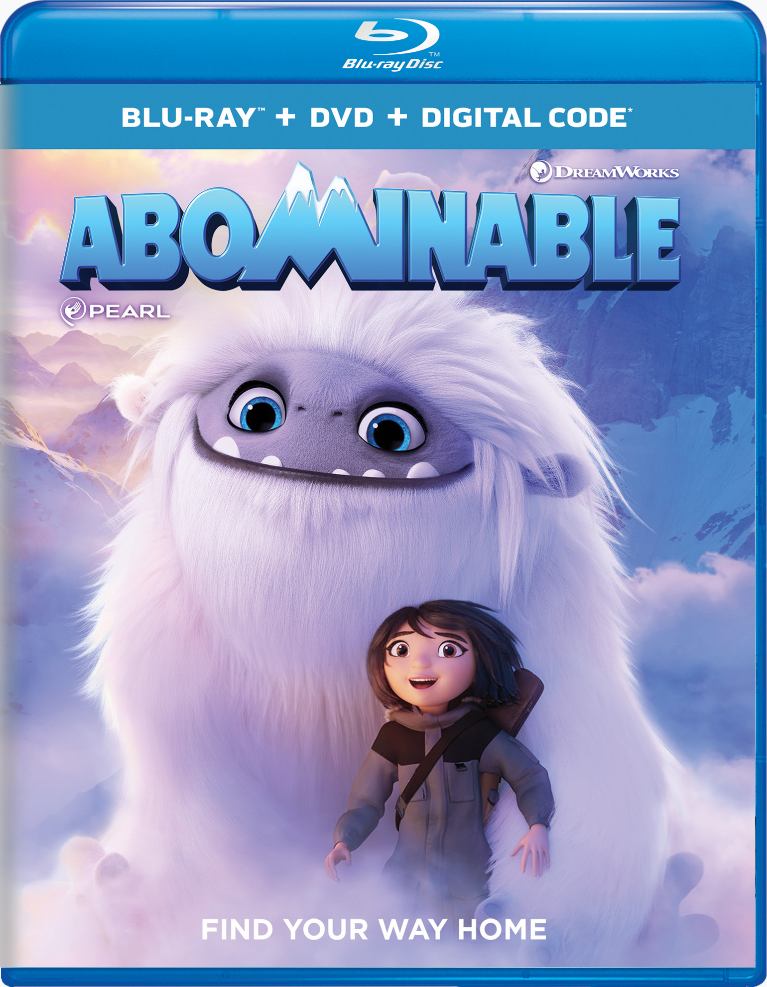 Cover for Abominable (Blu-ray) (2019)