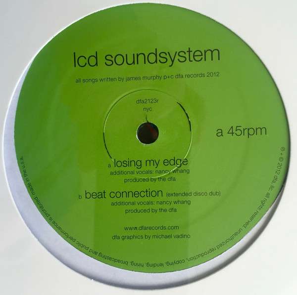 Cover for Lcd Soundsystem · Losing My Edge (12") (2012)