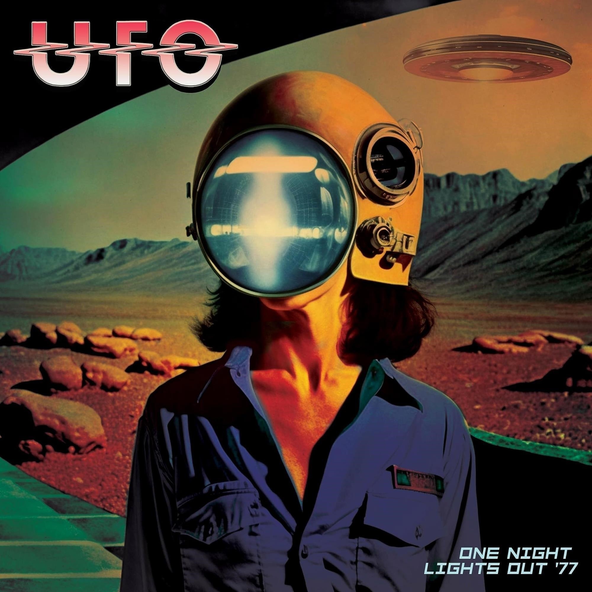 Cover for Ufo · One Night Lights Out '77 (yellow) (LP) [Limited edition] (2023)