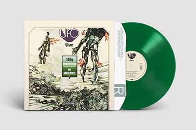 Cover for Ufo · Live (Green Vinyl) (LP) [Remastered edition] (2023)