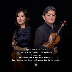 Cover for Eun-Shik Kim &amp; Ryo Terakado · L’Apothéose De Corelli - Triosonatas (CD) (2025)