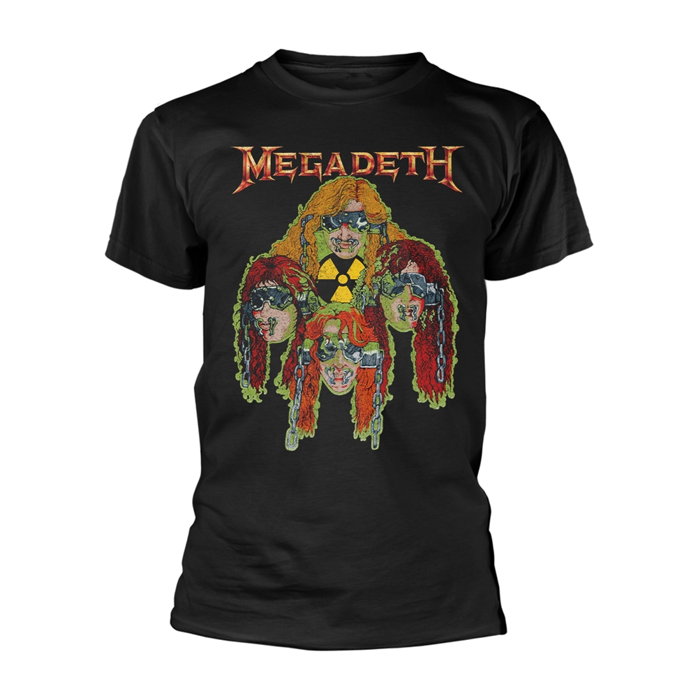 Cover for Megadeth · Nuclear Glow Heads (T-shirt) [size XL] (2023)