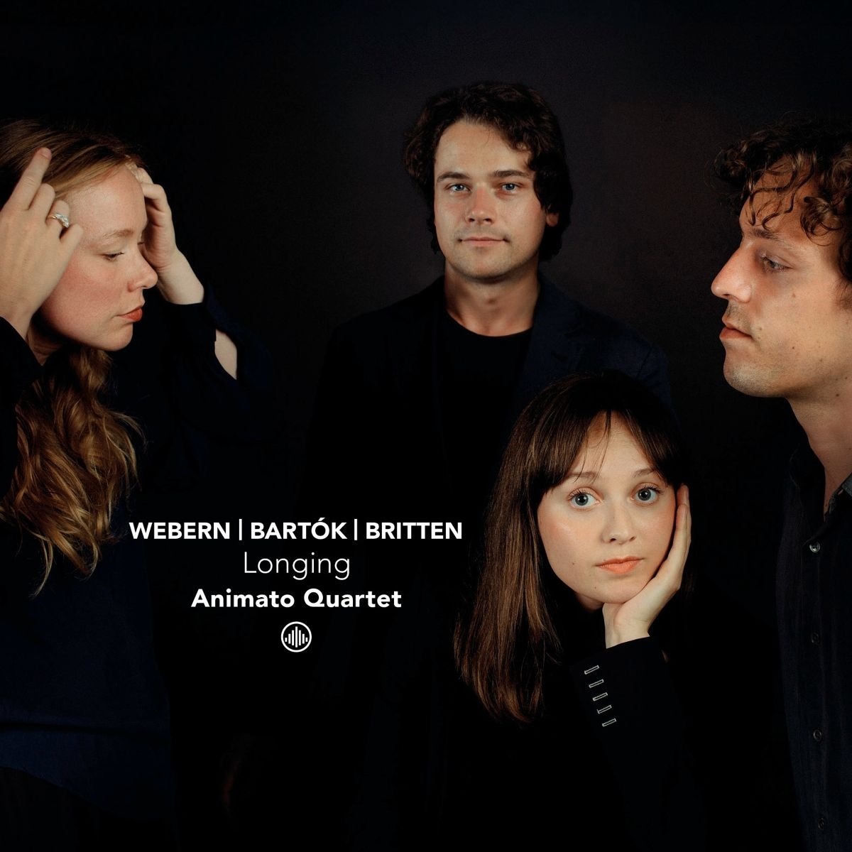 Cover for Animato Quartet · Webern - Bartok - Britten: Longing (CD) (2025)