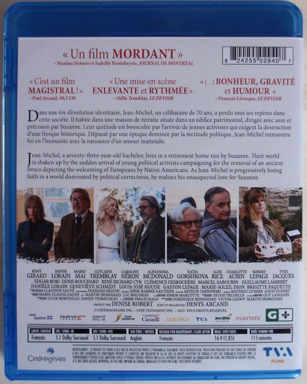 Cover for Blu-ray · Testament (Blu-ray/DVD) (2024)