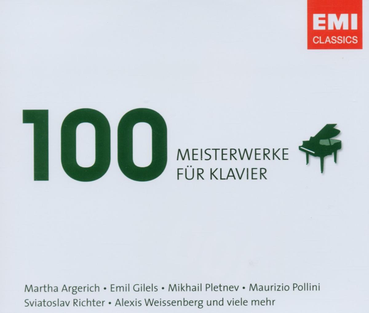 Cover for 100 Meisterwerke Klavier (CD) (2013)