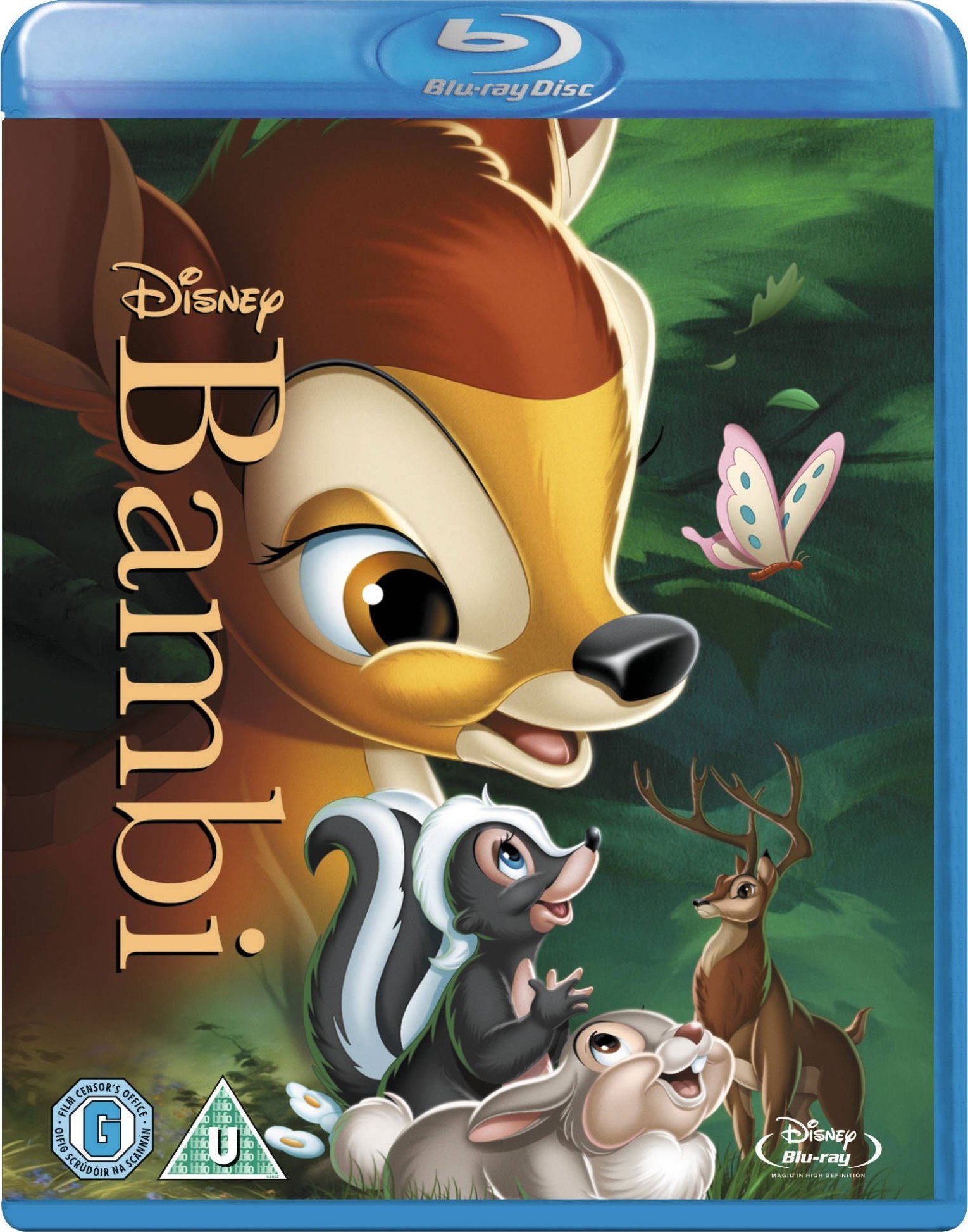 Cover for David Hand · Bambi (Blu-ray) (2011)
