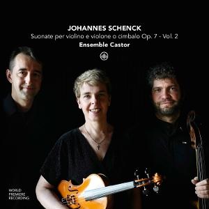Cover for Ensemble Castor · Johannes Schenck: Suonate Per Violino E Violone O Cimbalo Op. 7 - Vol. 2 (CD) (2026)