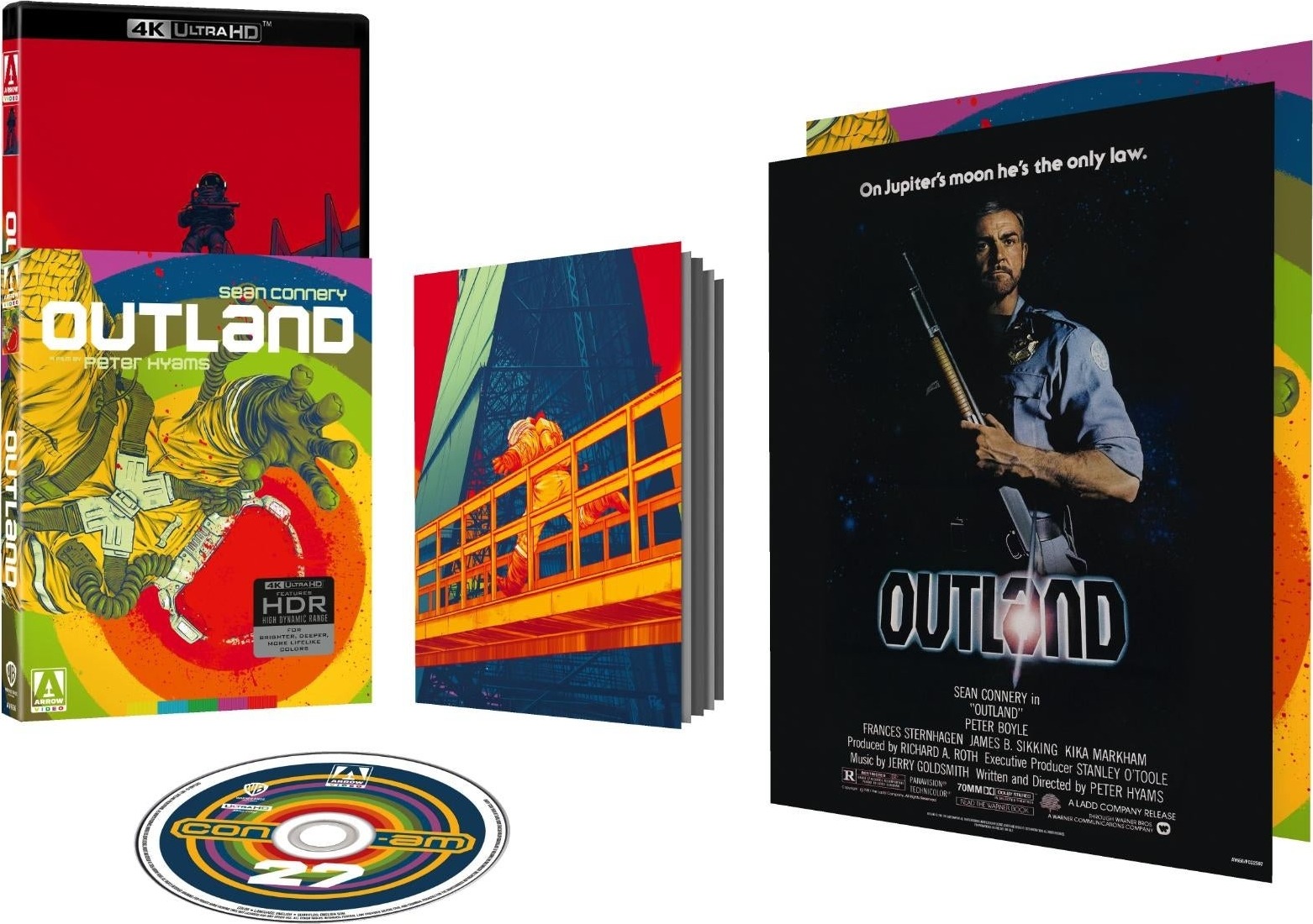 Cover for 4k Ultra Hd · Outland [limited Edition] (4K Ultra HD) [Limited edition] (2025)