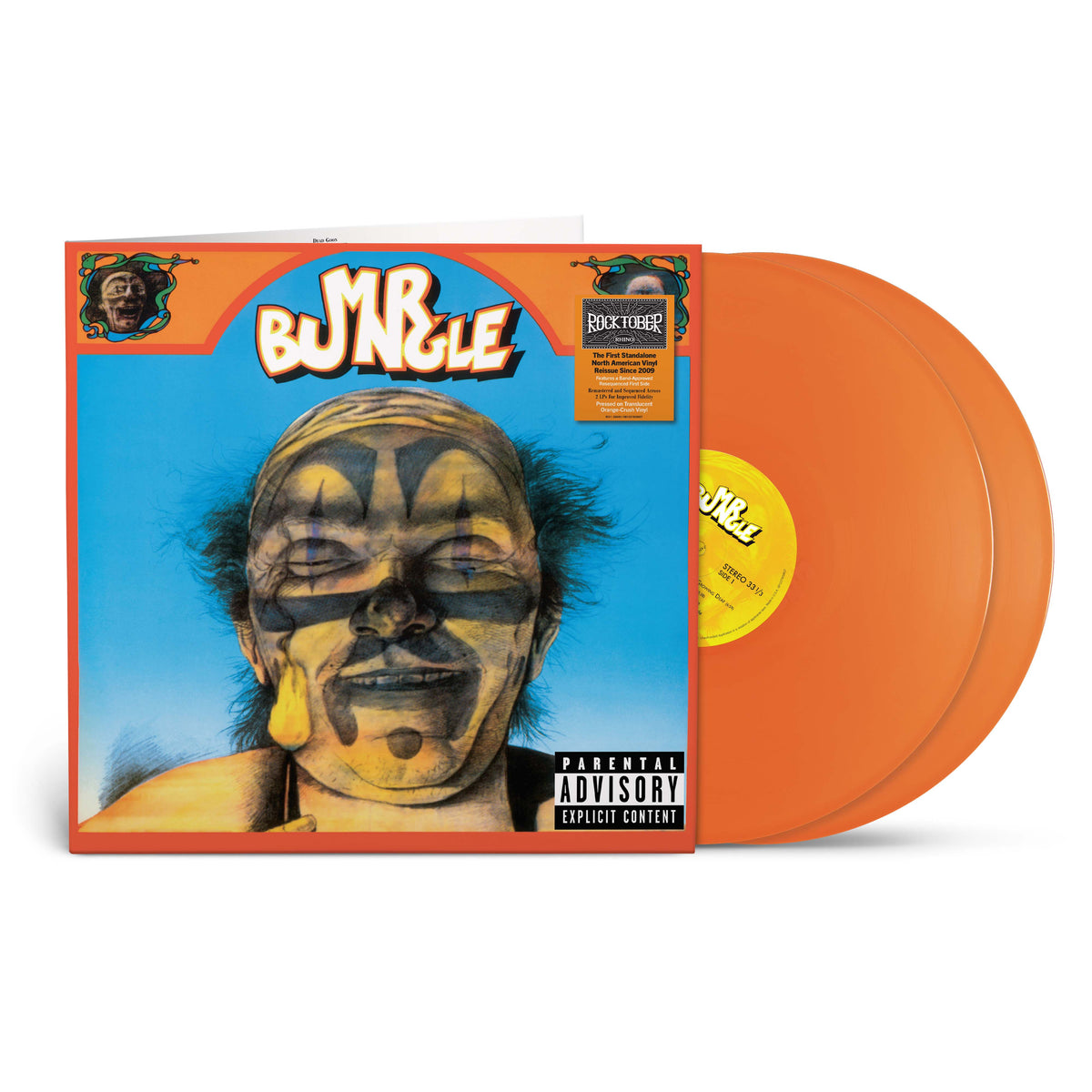 Cover for Mr. Bungle (LP) [Limited Rocktober 2025 Translucent Orange Vinyl edition] (2025)