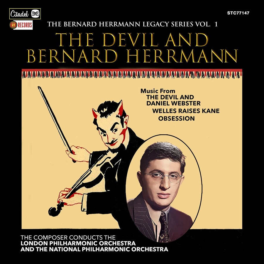 Cover for Bernard Herrmann · The Devil And Bernard Herrmann (CD) (2025)
