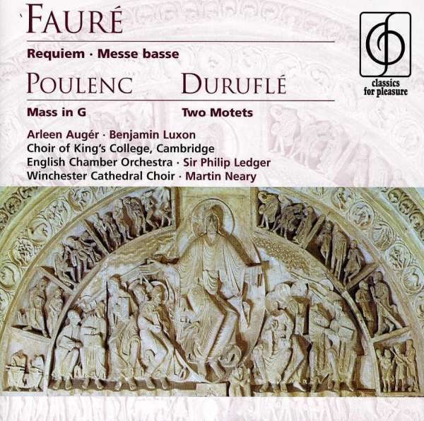 Cover for Cambridge Kings College Choir · Requiem Messe Basse (CD) (2011)