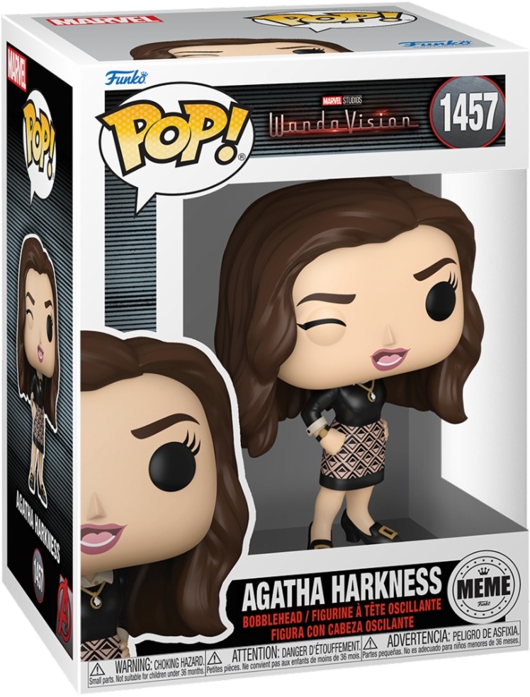 Cover for Pop Television Meme · Pop Television Meme S1 Agatha Harkness (Funko POP!) (2024)