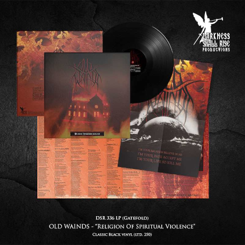 Cover for Old Wainds · Religion of Spiritual Violence (Black Vinyl) (LP) (2026)
