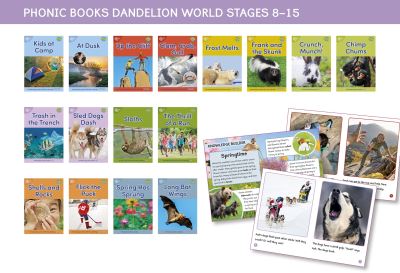 Cover for Phonic Books · Phonic Books Dandelion World Stages 8-15: Adjacent consonants and consonant digraphs - Phonic Books Beginner Decodable Readers (Book) (2023)