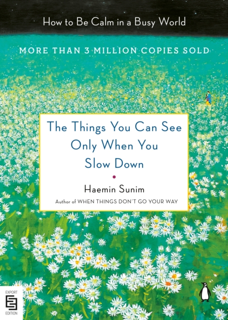 Cover for Haemin Sunim · The Things You Can See Only When You Slow Down: How to Be Calm in a Busy World (Paperback Book) (2024)