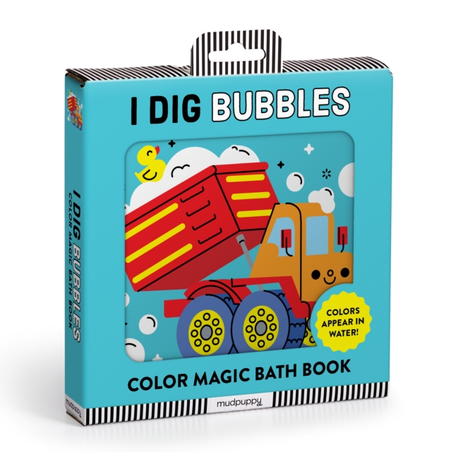 Cover for Mudpuppy · I Dig Bubbles! Color Magic Bath Book (Book) (2025)