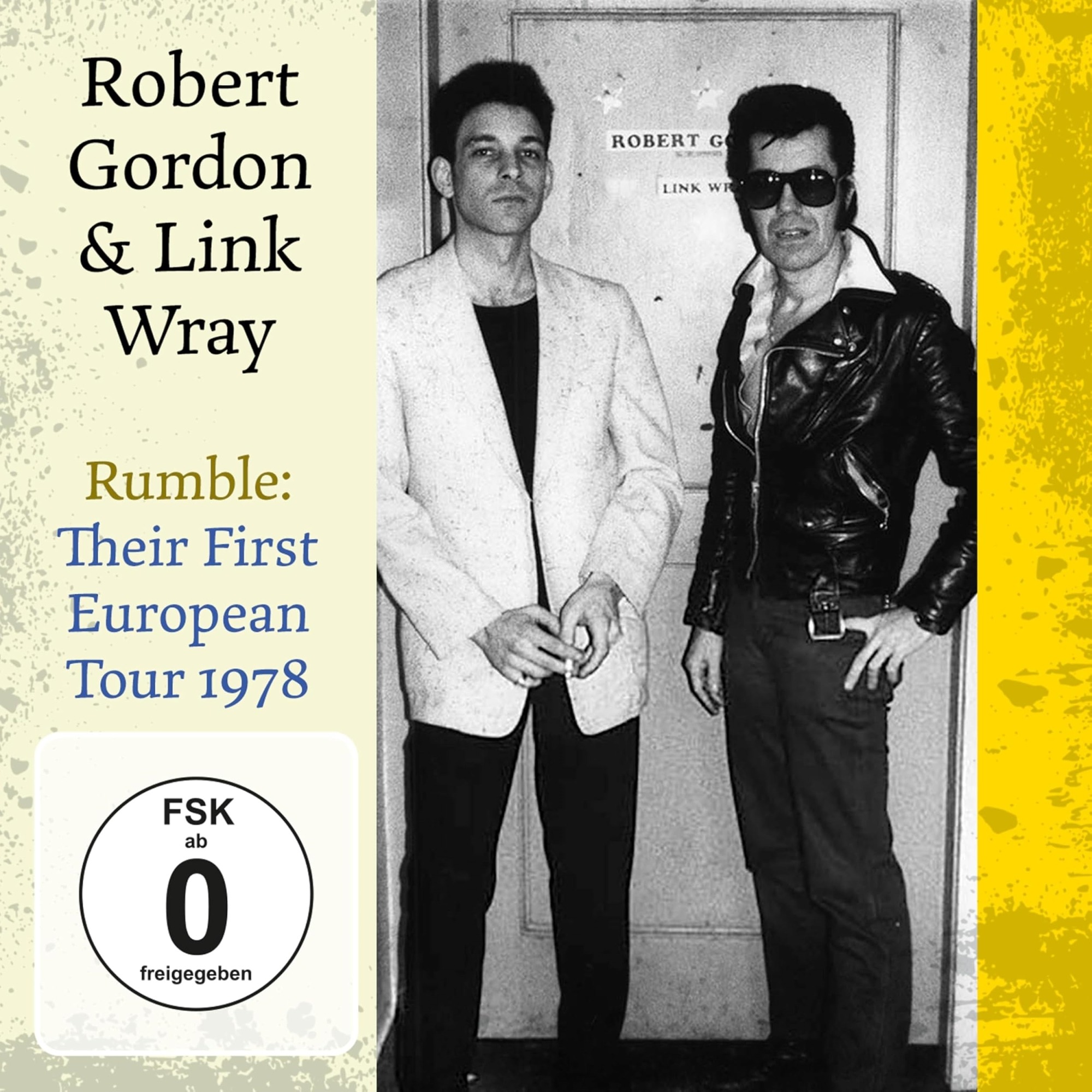 Cover for Robert Gordon &amp; Link Wray · Rumble: Their First European Tour 1978 (CD) (2025)