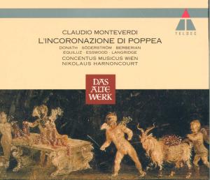 Cover for Claudio Montverdi · L?incoronazione Di Poppea (CD) (2016)