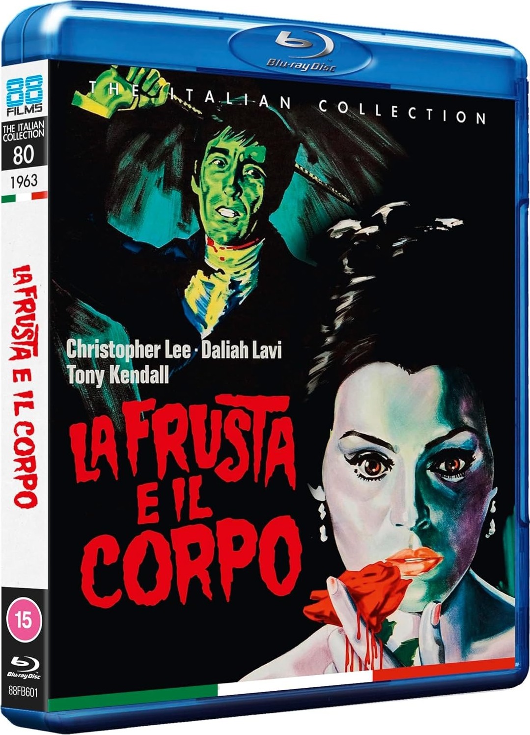 Cover for Mario Bava · The Whip And The Body (Blu-ray) (2024)
