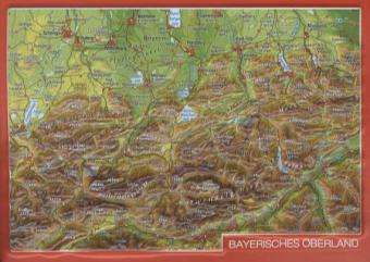 Cover for Andre Markgraf · Reliefpostkarte Bayerisches Oberland: Tiefgezogene Reliefpostkarte (Book)