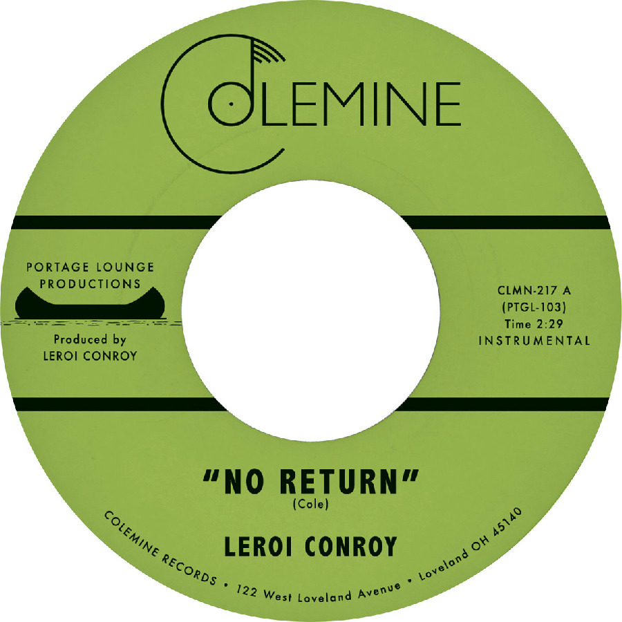 Cover for Leroi Conroy · No Return B/W Path Of Man (7") (2025)