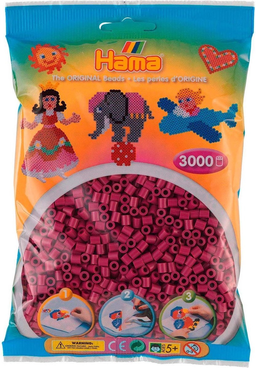 Cover for Hama · Hama Strijkkralen - Pruim (201-82) 3000st. (Toys)