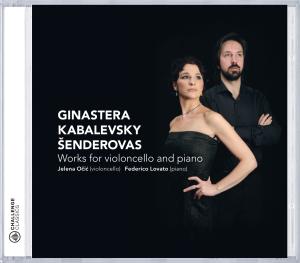 Cover for Ginastera · Works for Violoncello &amp; Piano (CD) (2010)