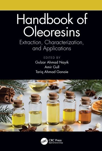 Cover for Handbook of Oleoresins: Extraction, Characterization, and Applications (Hardcover Book) (2022)
