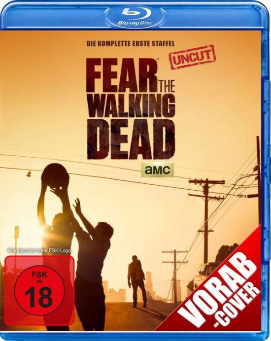 Cover for Dickens,kim / Curtis,cliff / Dillane,frank/+ · Fear the Walking Dead BD (Blu-ray) (2015)