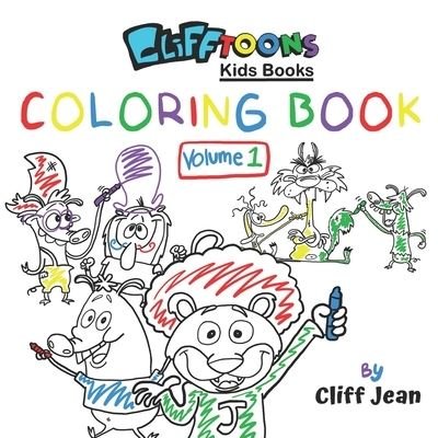 Cover for Cliff Jean · CliffToons Kids Books Coloring Book (Paperback Book) (2020)