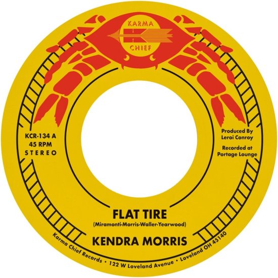 Cover for Kendra Morris · Flat Tire (7") (2026)