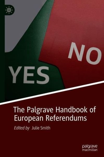 Cover for The Palgrave Handbook of European Referendums (Hardcover Book) [2021 edition] (2021)