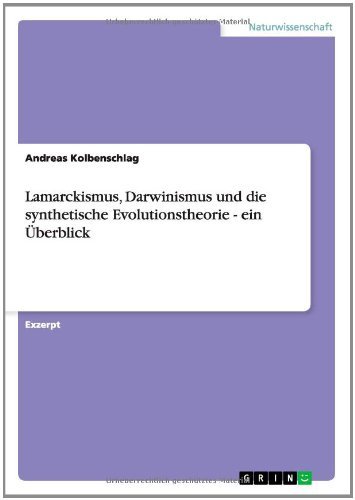 Cover for Kolbenschlag · Lamarckismus, Darwinismus (Book) [German edition] (2014)