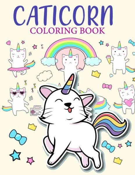 Cover for Trim S Publishing · Caticorn Coloring Book (Paperback Book) (2020)