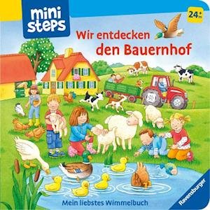 Cover for Sandra Grimm · Wir entdecken den Bauernhof. Mein liebstes Wimmelbuch (Book) (2024)