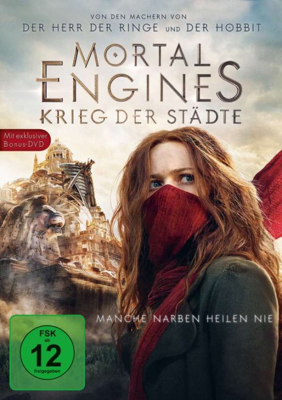 Cover for Hugo Weaving,hera Hilmar,robert Sheehan · Mortal Engines,DVD.8317904 (Book) (2019)
