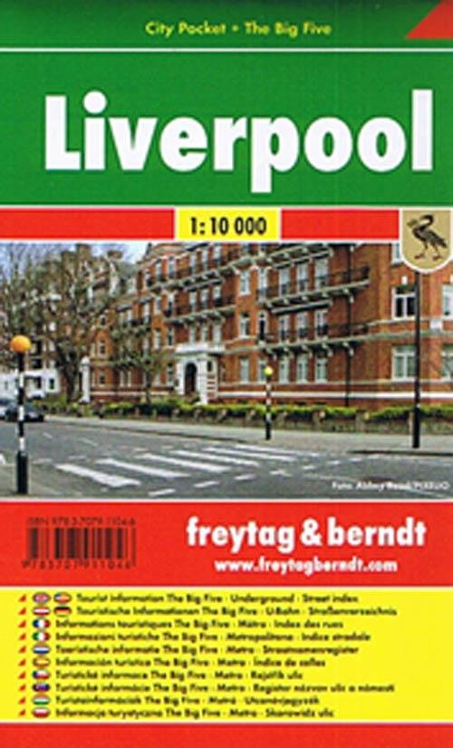 Cover for Freytag &amp; Berndt · Liverpool City Pocket + The Big Five Waterproof 1:10 000 (Book) (2016)
