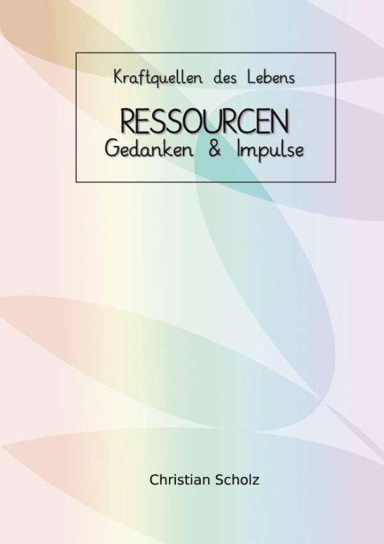 Cover for Scholz · Ressourcen (Book)