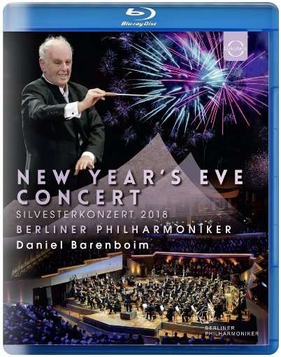 Cover for Barenboim Daniel / Berliner Philharmoniker · New Years Eve Concert 2018 (Blu-ray) (2019)