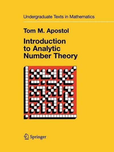 Cover for Tom M. Apostol · Introduction to Analytic Number Theory - Undergraduate Texts in Mathematics (Paperback Book) [1st ed. Softcover of orig. ed. 1976 edition] (2010)