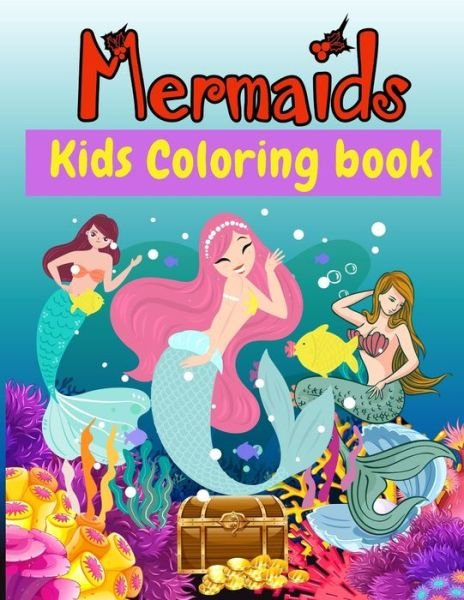 Cover for Matt Rios · Mermaids Kids Coloring Book (Paperback Book) (2020)
