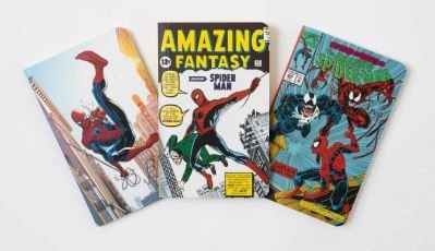 Cover for Insight Editions · Marvel: Spider-Man Through the Ages Pocket Notebook Collection (Set of 3) (Paperback Book) (2018)