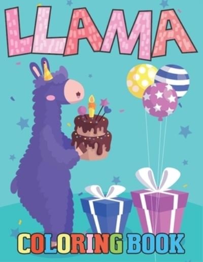 Cover for Press House · Llama Coloring Book (Paperback Book) (2020)
