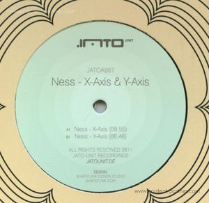 Cover for Ness · X-axis &amp; Y-axis (12") (2011)