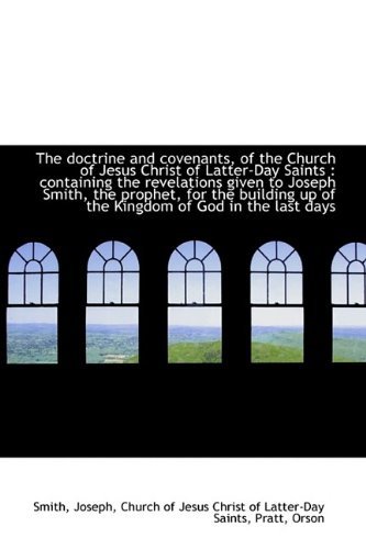 Cover for Smith Joseph · The Doctrine and Covenants, of the Church of Jesus Christ of Latter-day Saints: Containing the Reve (Paperback Book) (2009)