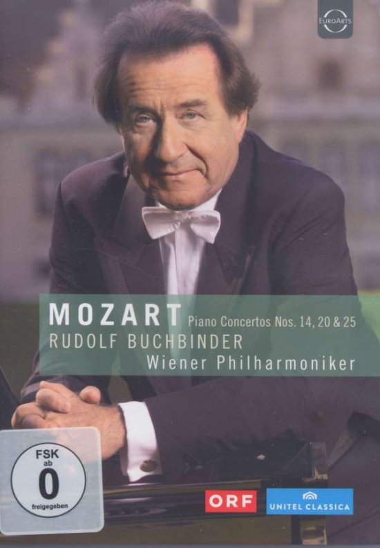 Cover for Rudolf Buchbinder · Buchbinder: Mozart: Piano [dvd] (DVD) (2025)