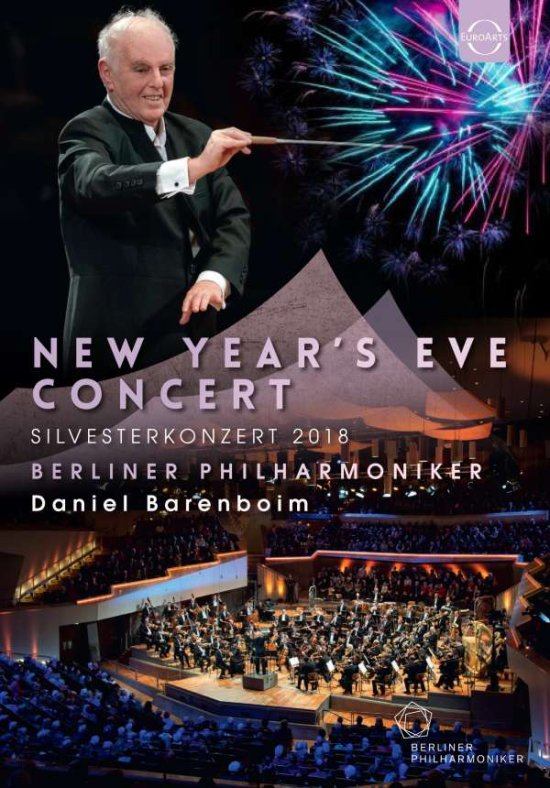 Cover for Barenboim Daniel / Berliner Philharmoniker · New Years Eve Concert 2018 (DVD) (2019)
