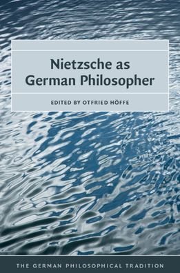 Cover for Nietzsche as German Philosopher - The German Philosophical Tradition (Paperback Book) (2022)